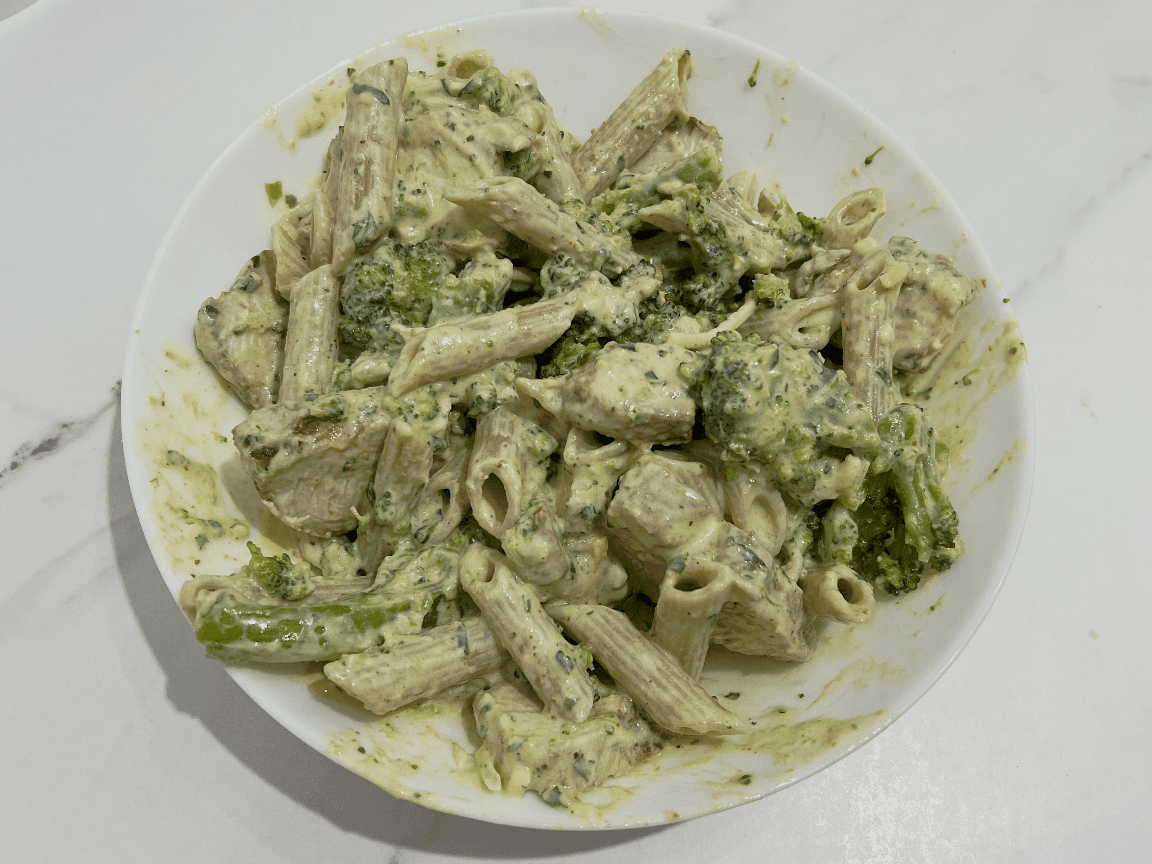 Pesto Turkey Pasta thumbnail